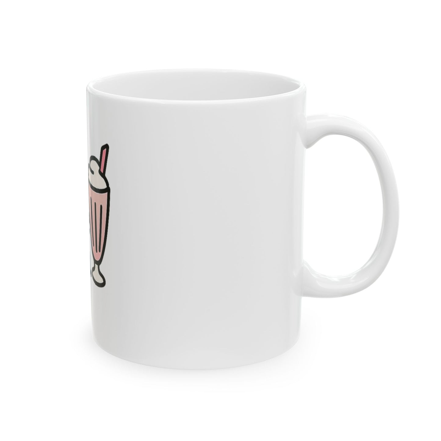 I'm a Milkshake Person. - Ceramic Design Mug, (11oz, 15oz)
