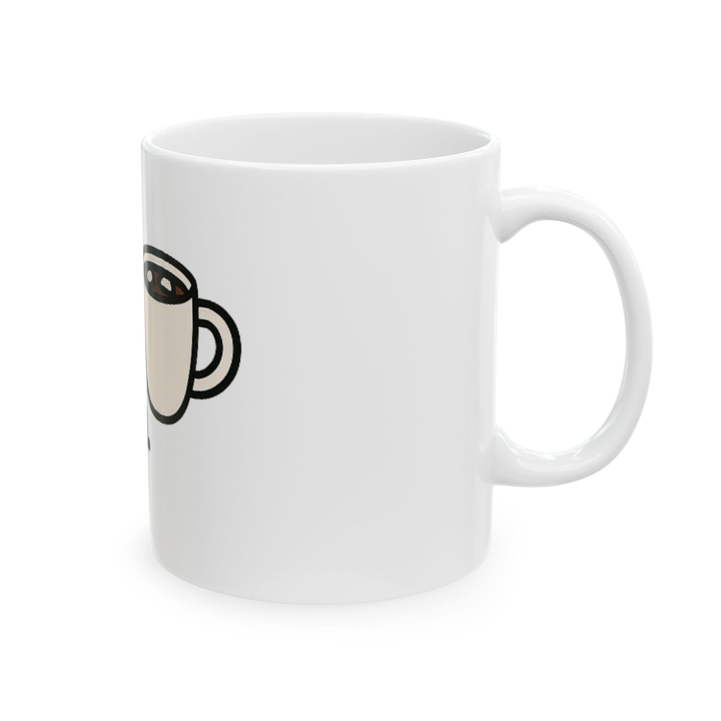 I'm a Hot Chocolate Person. - Ceramic Design Mug, (11oz, 15oz)