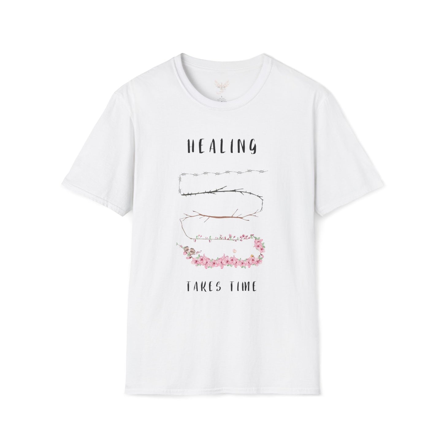 Healing Takes Time - Unisex Softstyle Design T-Shirt