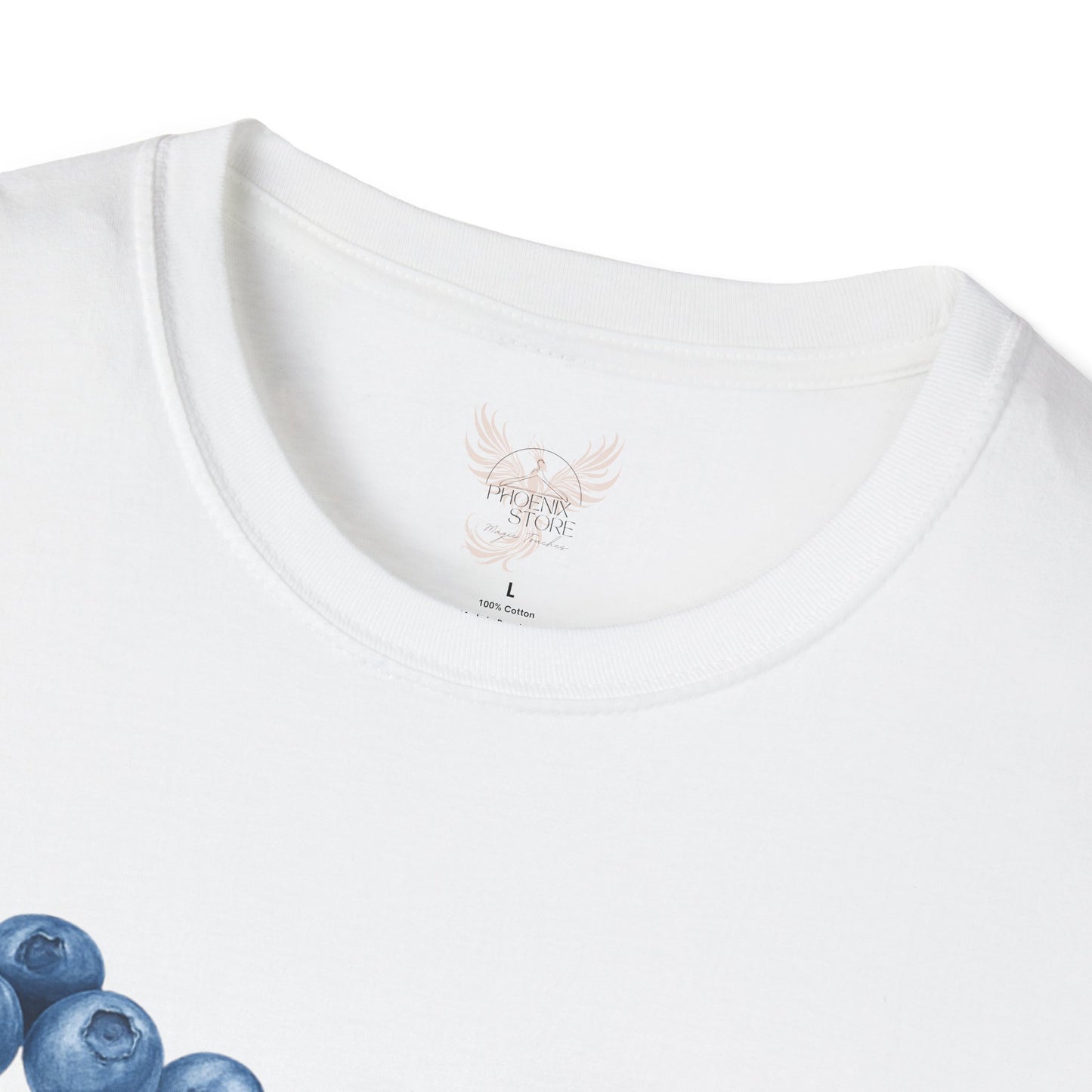 Blueberry - Unisex Softstyle Design T-Shirt
