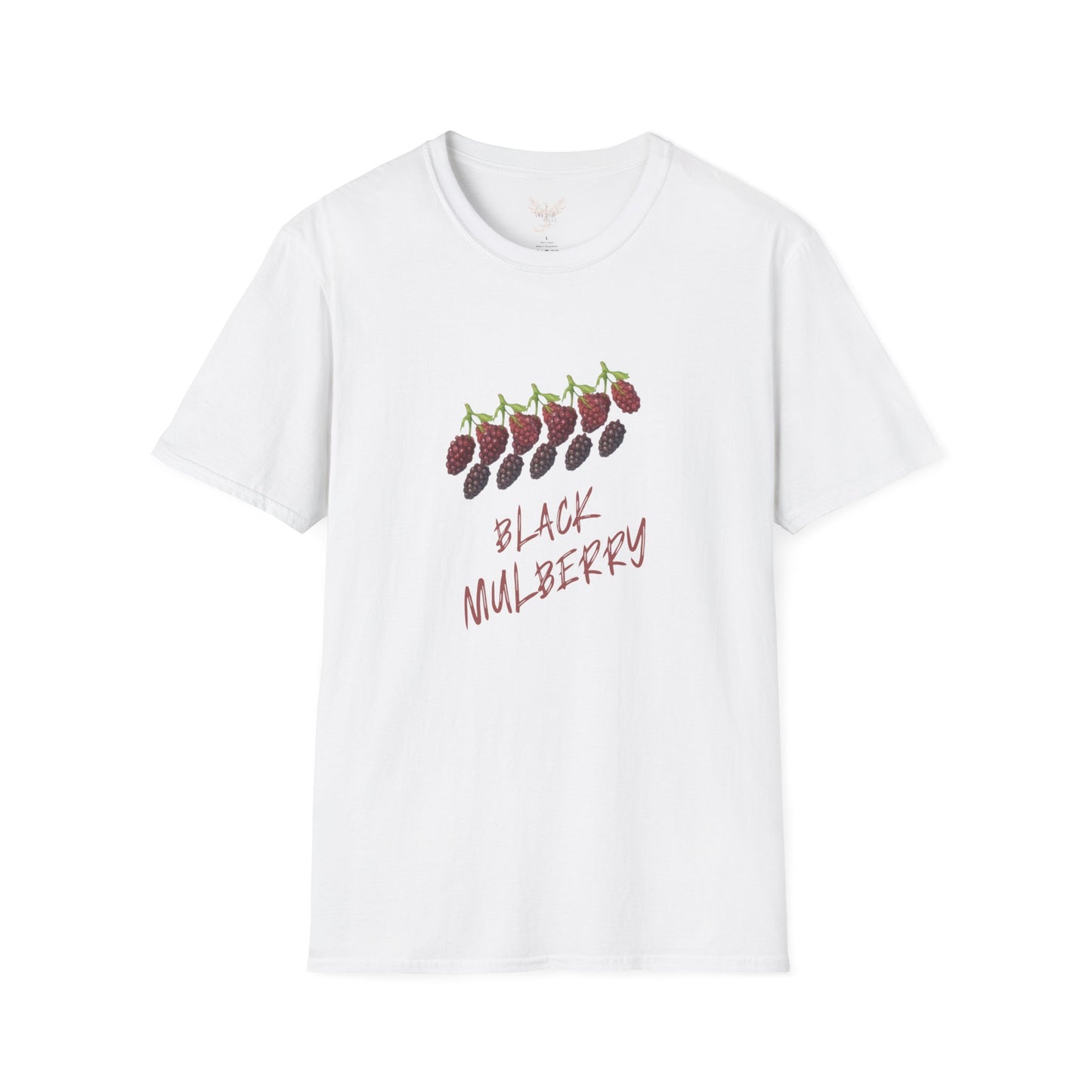 Black Mulberry - Unisex Softstyle Design T-Shirt