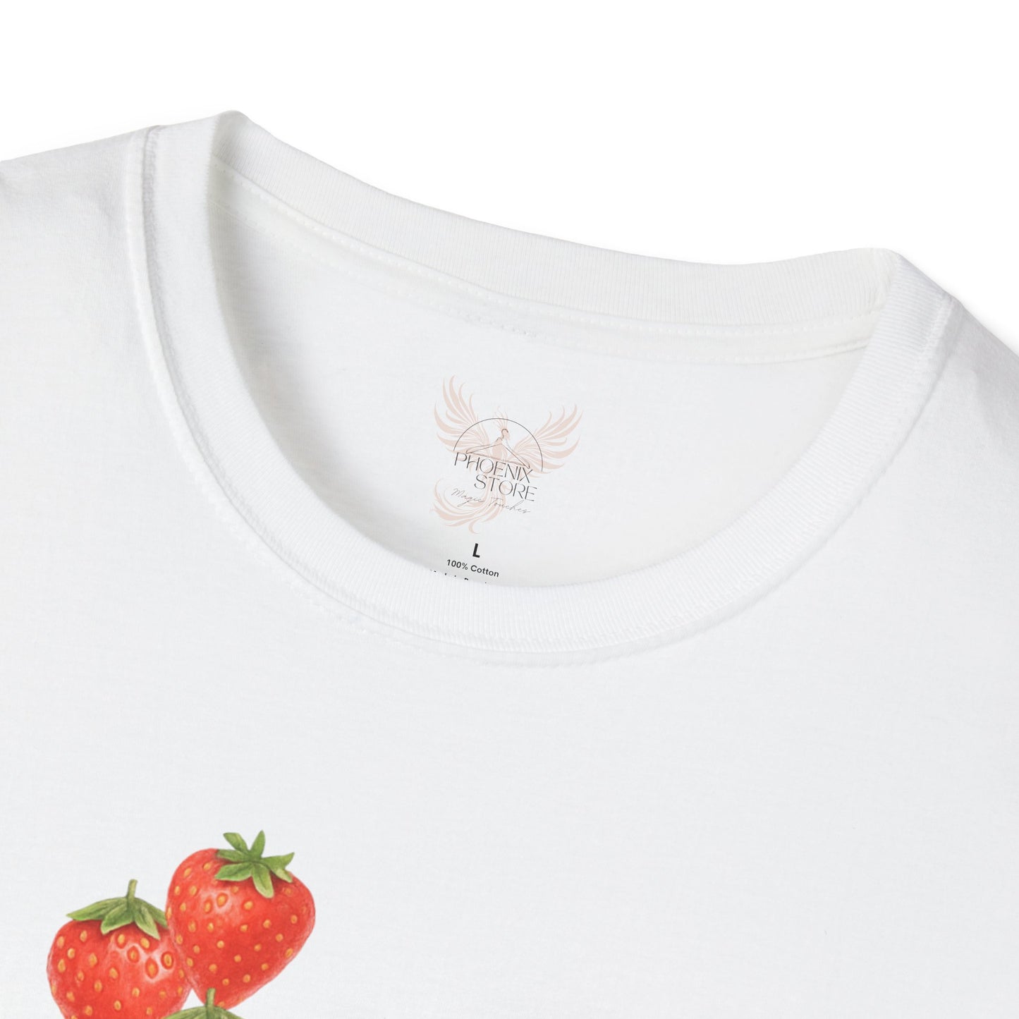 Strawberry - Unisex Softstyle Design T-Shirt