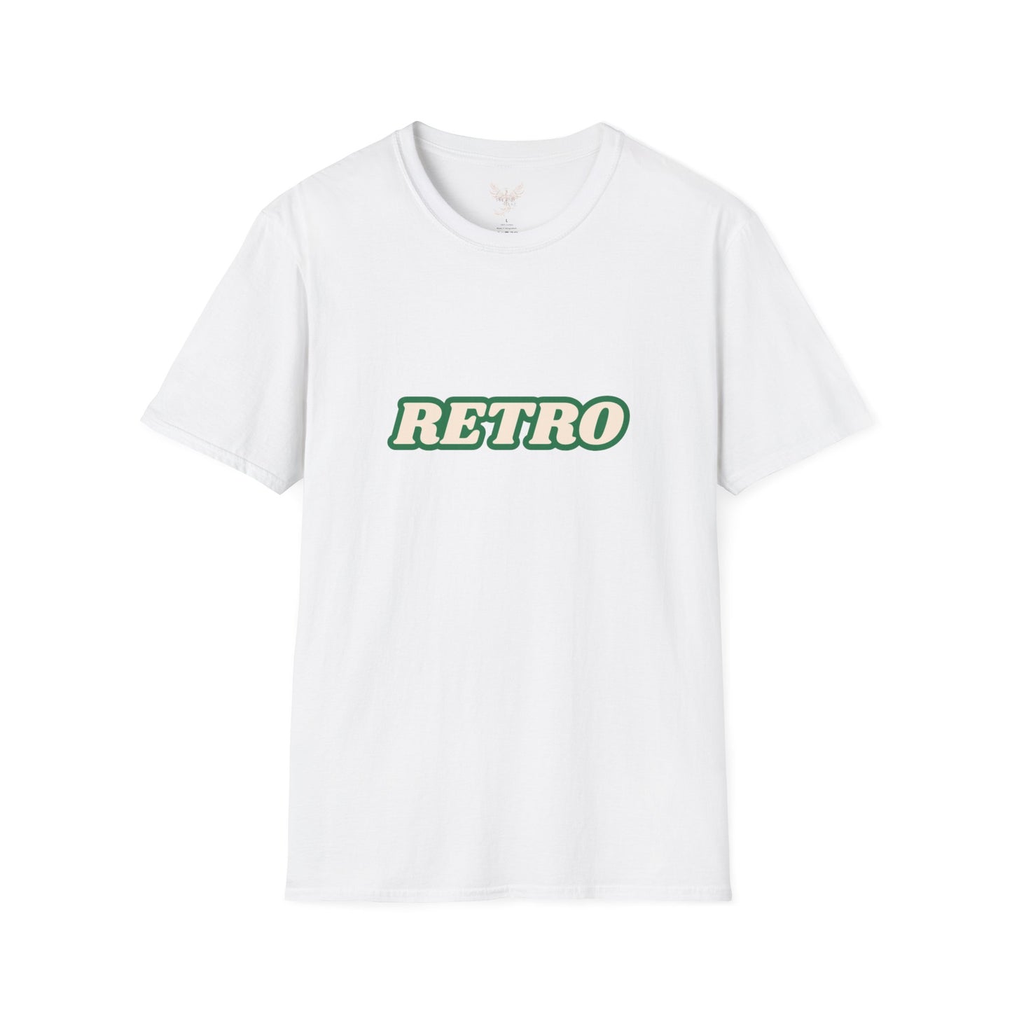 Retro America - Front & Back - Unisex Softstyle Design T-Shirt