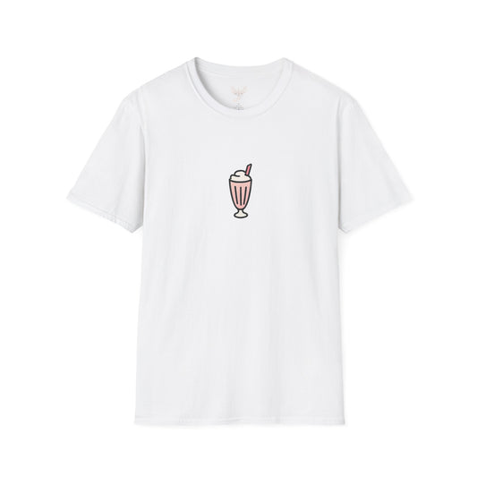 I'm a Milkshake Person. - Front & Back Print - Unisex Softstyle Design T-Shirt