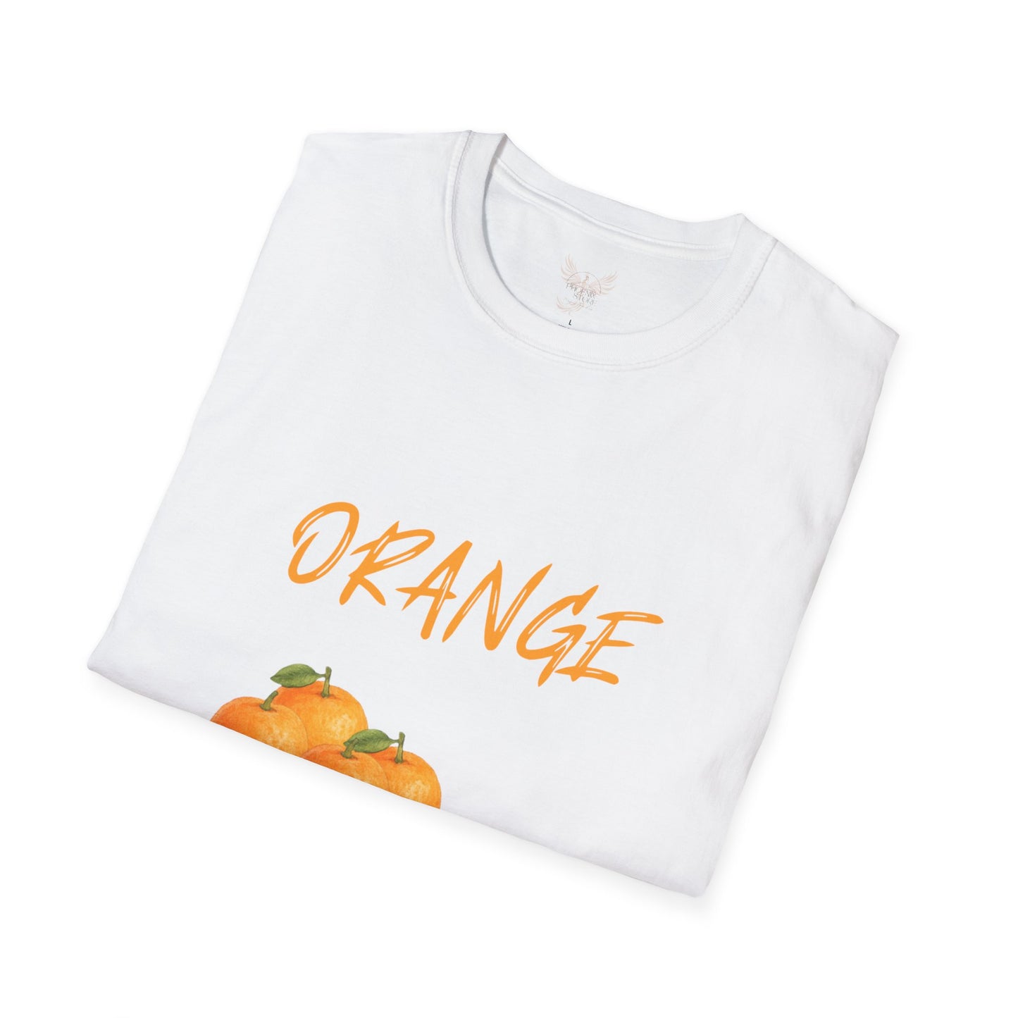 Orange - Unisex Softstyle Design T-Shirt