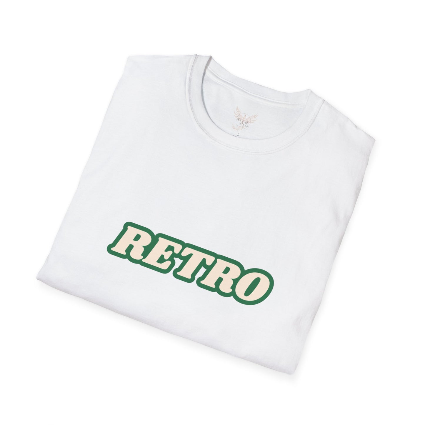 Retro America - Front & Back - Unisex Softstyle Design T-Shirt