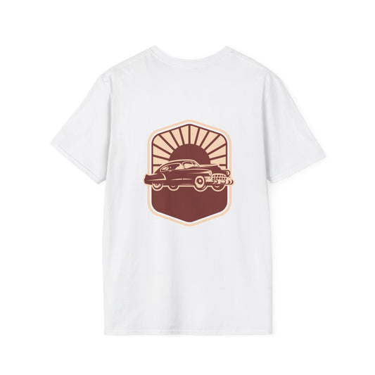Not Old. Vintage. - Front & Back - Unisex Softstyle Design T-Shirt