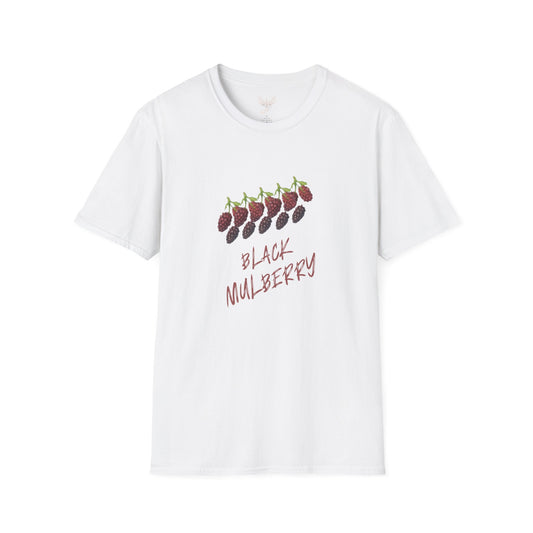 Black Mulberry - Unisex Softstyle Design T-Shirt