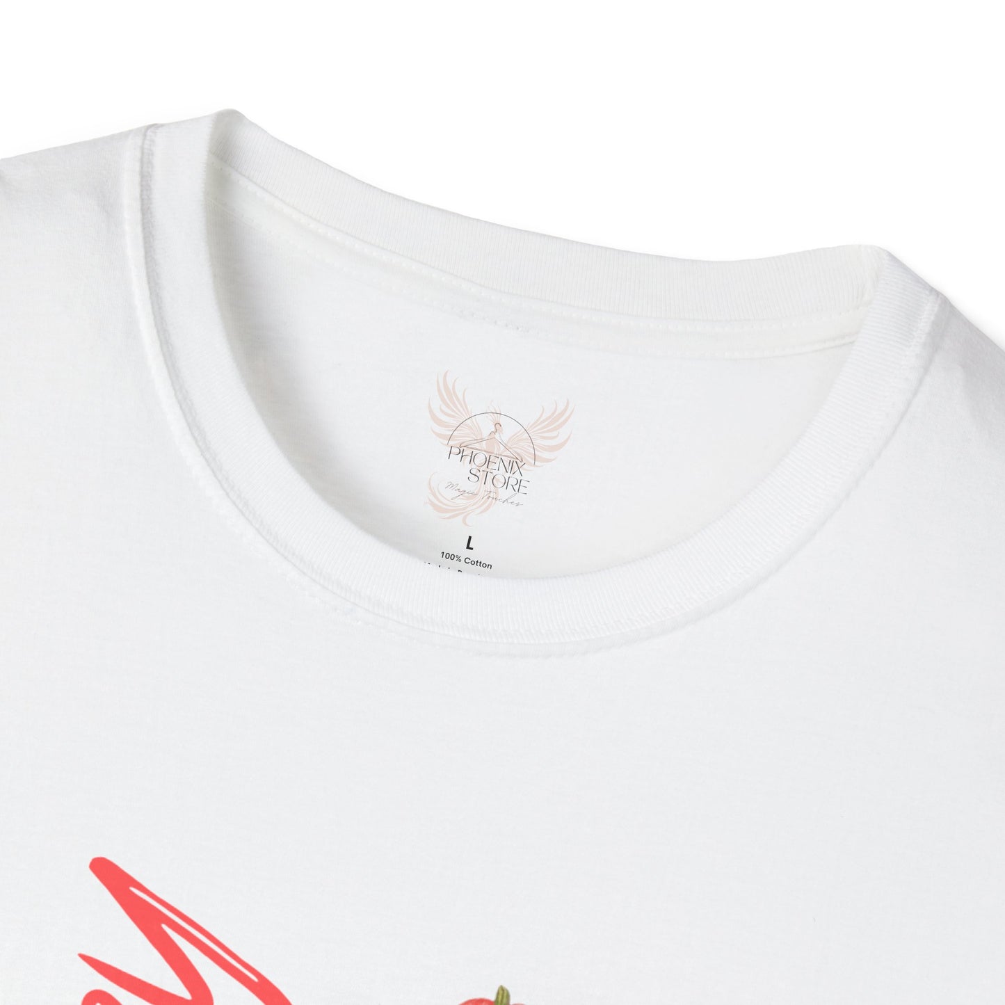 Raspberry - Unisex Softstyle Design T-Shirt