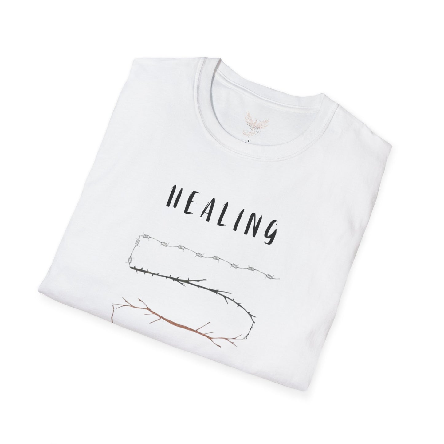 Healing Takes Time - Unisex Softstyle Design T-Shirt